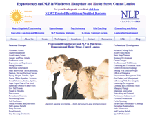 Tablet Screenshot of nlpchangeworks.com